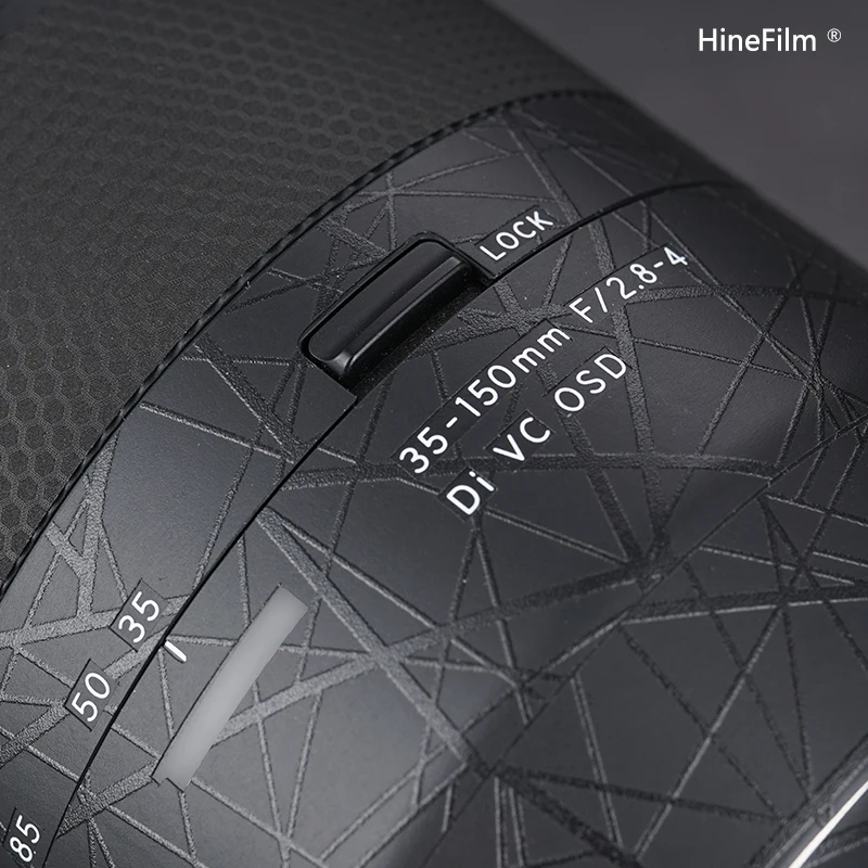 35150 EF جبل عدسة ملصق مائي الجلد ل تامرون 35-150 مللي متر F2.8-4 دي VC OSD ل EF جبل عدسة قسط يلتف حالات غطاء فيلم