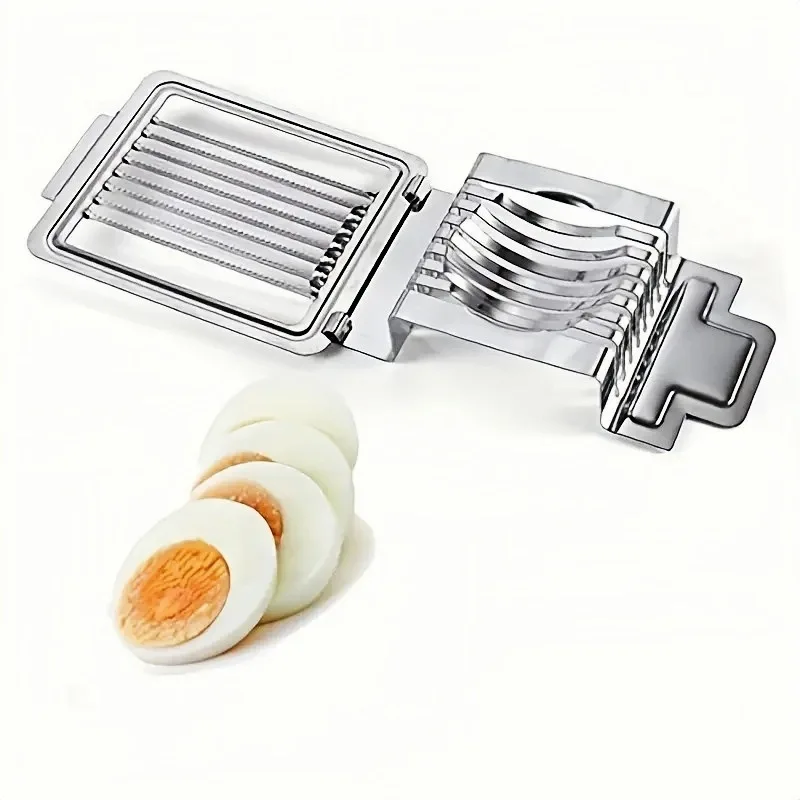 Egg Slicer Cutter Hard Boiled Eggs Multipurpose Egg Cutter Mini Manual E gg S licer Ham Mushroom Strawberry Soft Fruit