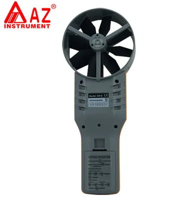 AZ8916 Digital TEMP&Anemometer Measures Air Velocity Volume Temperature Tester