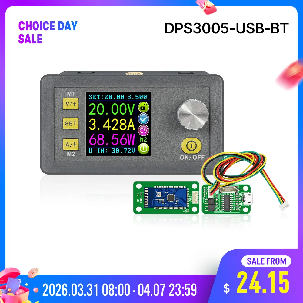 DPS3005 30V 5A Power Supply Module with LCD