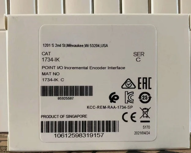 

Brand New 1734-IK 1734IK Incremental Encoder PLC Module Fast Delivey