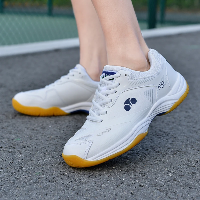 Popular Athletic Badminton Shoes for Men Professional Women Sport Volleyball Tennis Sneakers Gym Athlete Fitness Shoes 26153