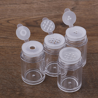 1Pcs Loose Powder Jar With 1/3/12 Holes Refillable Bottles Nail Powder Bottle With Sifter Nail Glitter Powder Container