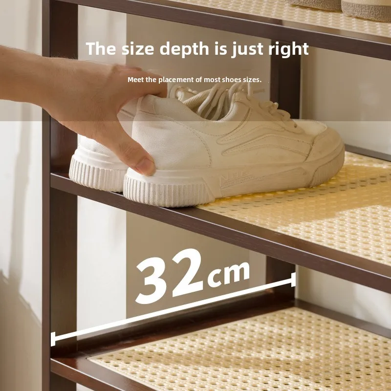 مقعد تغيير الأحذية، مدخل خزانة الأحذية المنزلية، مقعد الجلوس، مقعد الأحذية، يمكن أن يجلس مقعد رف الأحذية الخشبي الصلب