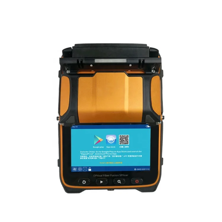 SURELINK professional touch screen ftth fast speed splicing machine ai8c ai9 AI 9 Fiber Optic Fusion Splicer