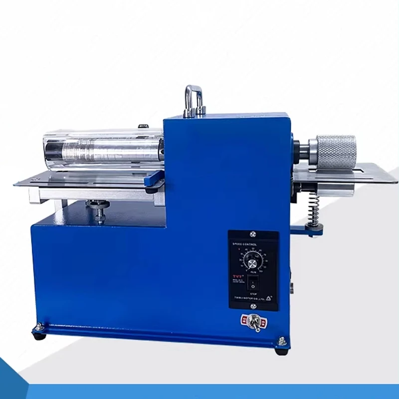 Máquina Cortadora de Cuero Multifunción de Una/Doble Cabeza, Cortadora de Cuero Curtido Vegetal de 40W/60W con Cuchilla de Goma Suave