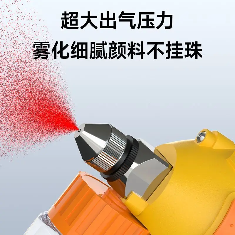 Utility Spray Gun 0.3/0.5/0.8 Caliber Small Handheld Electric Spray Gun Model Furniture Painting Repair And Touch-up