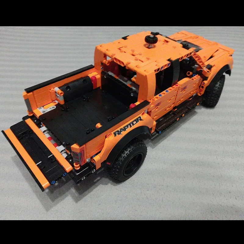 1379 ELEMENTÓW Techniczny Model 1:10 F-150 Pick-up Samochód Terenowy Klocki Konstrukcyjne Zabawki Prezent Dla Chłopców