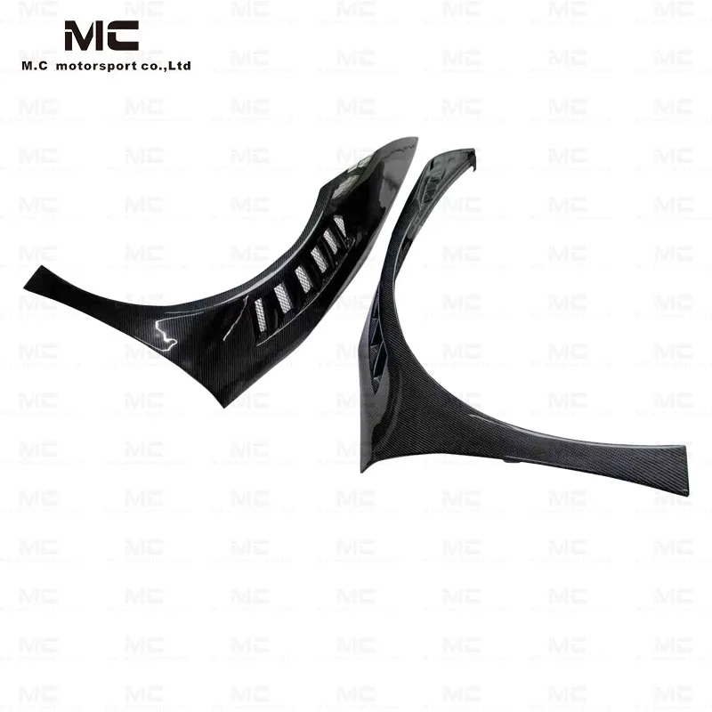 For Lam H uracan LP610 LP580 V Style Real Carbon fiber Fender Car part 1016 type carbon fiber front fender