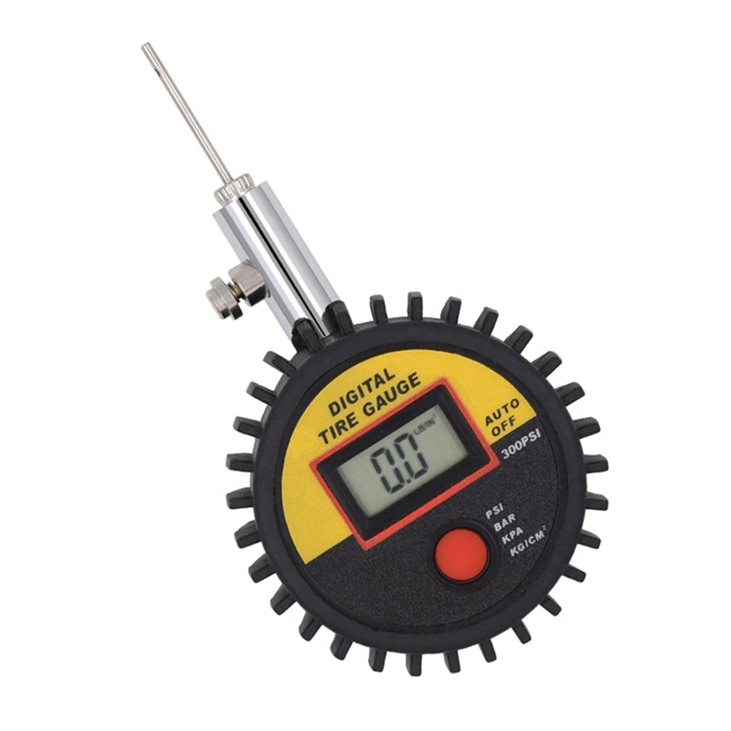 مقياس الضغط الإلكتروني عالي الدقة لمعدات الكرة بشاشة عرض رقمية لقياس ضغط الكرة