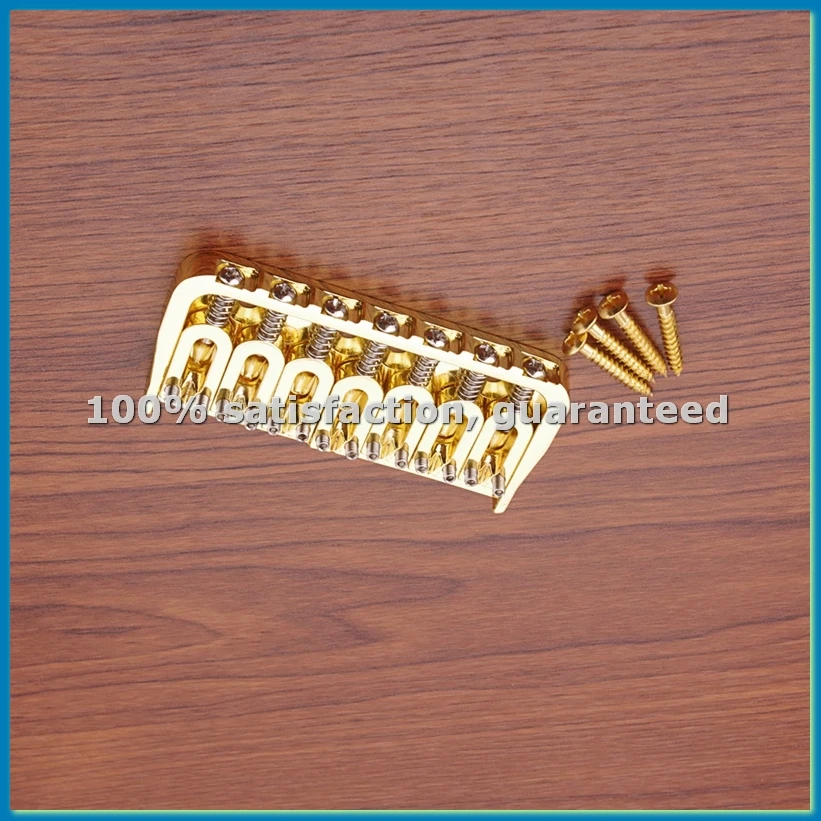 7 String Guitar Saddle Bridge Fixed Bridge for Electric Guitar/Strings Through Body Guitar Replacement-ANKL