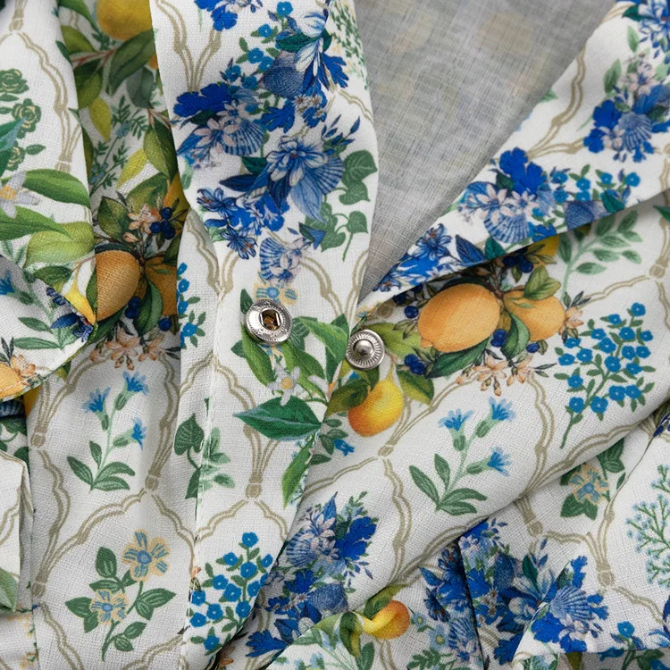 Boho Gedruckt Mode Lässig frauen Anzug Rüschen Flare Hülse Top Shorts Zwei Stück Sets Lose Herbst Neue Weibliche Outfits