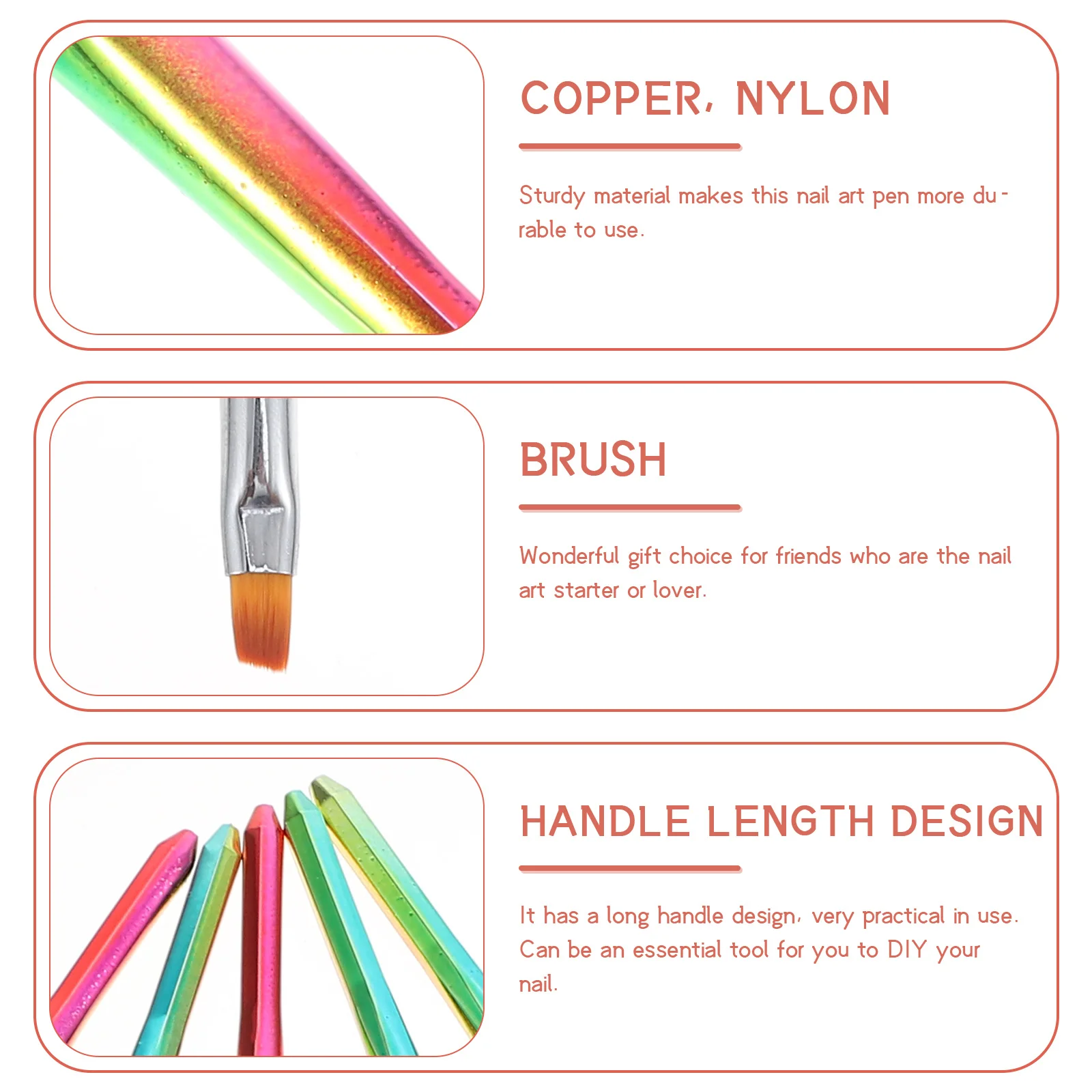 

12Pcs DIY Nail Art Pen Set Manicure Brush Tool for Beautiful Nail Design Drawing Finish Manicure Brush