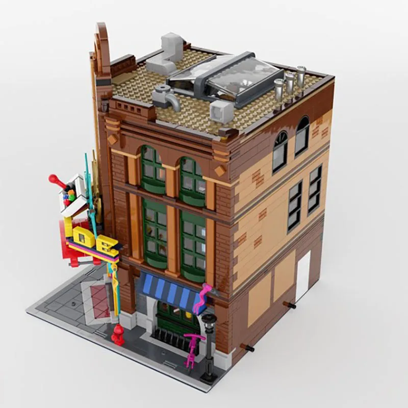 Nuovi blocchi di costruzione MOC Modelli di costruzione Sala giochi arcade Blocchi di costruzione modulari Giocattoli per bambini Regali Set di assemblaggio fai-da-te