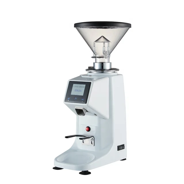 Professional Touch-screen Grinding Disc Coffee Grinder Espresso Bean Machine for Sale