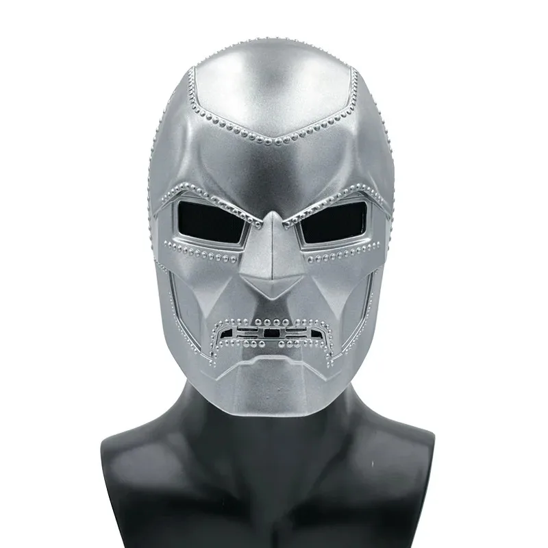 2025 aaa disfraz de Halloween Cosplay máscara de médico cascos superhéroe Victor Von Doom máscaras faciales mascarada carnaval fiesta Prop