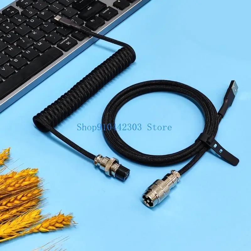 L4MD verbessert Gaming -Tastaturkabel -Kabel -Gaming Mechanical Keyboards USB -Kabel für optimale Leistungen Zubehör – Detail 9