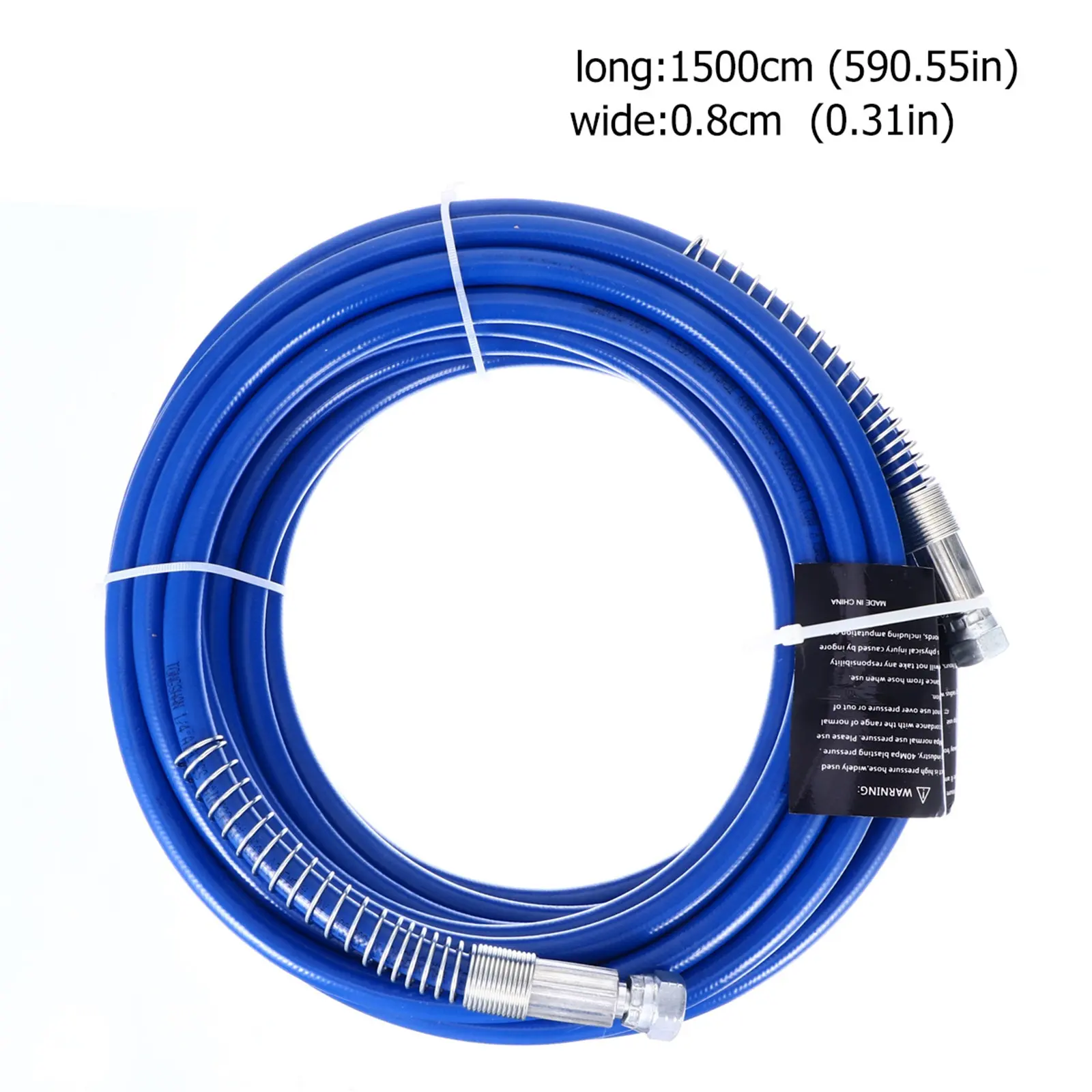 Pressure Pipe Airless Paint Hose 3300Psi 1 4 Inch Sprayer Safety Conductive Strip Lightweight Flexible Paint Spray Hose