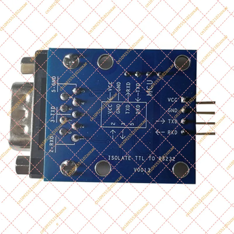 RS232 to TTL Power Signal Isolation Male Head Female Head 3.3V 5V Serial Port TTL To RS232 Module
