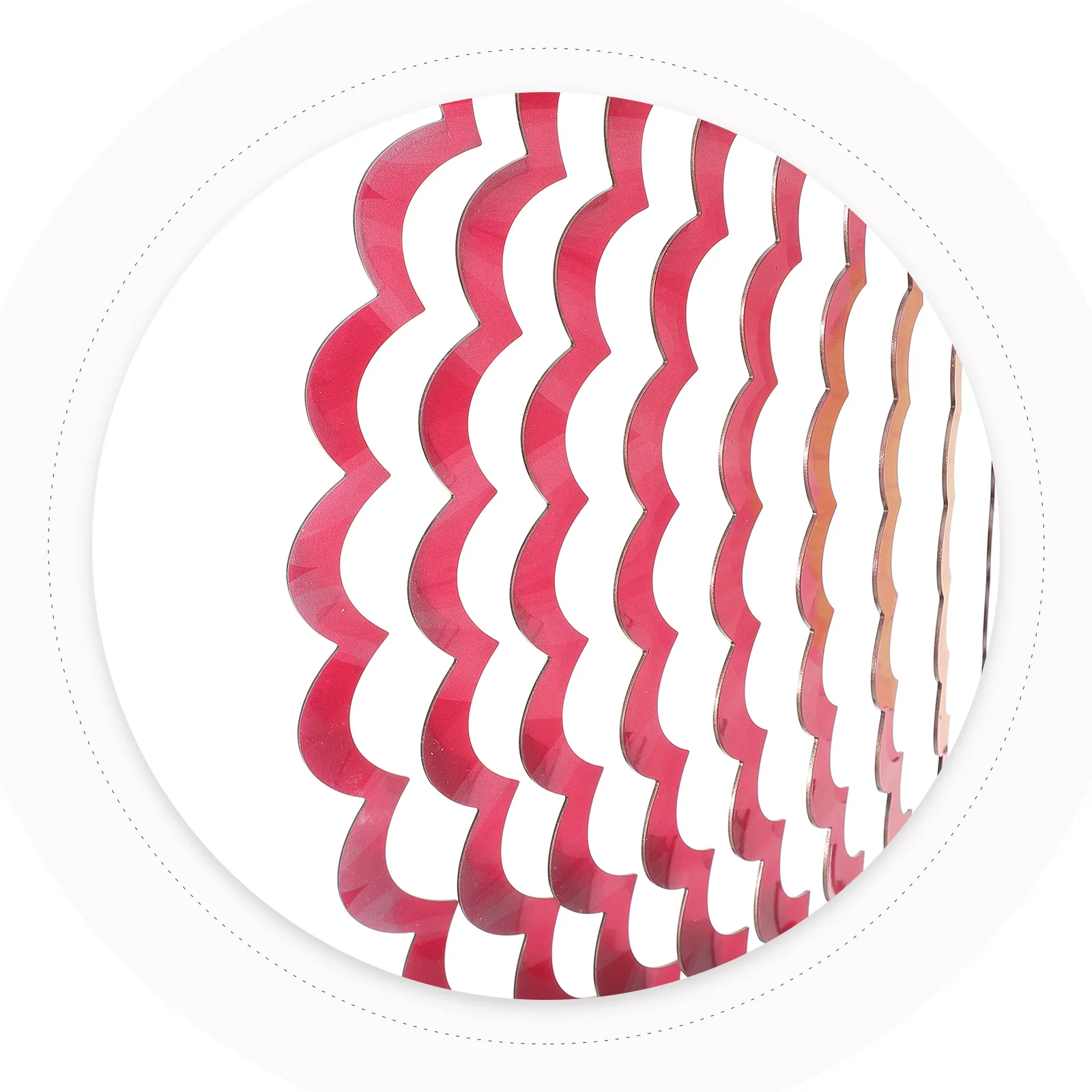 

Hanging Metal Flower Design for Garden Yard Orchard Bird Protection Decor Farm House Decorations for Home