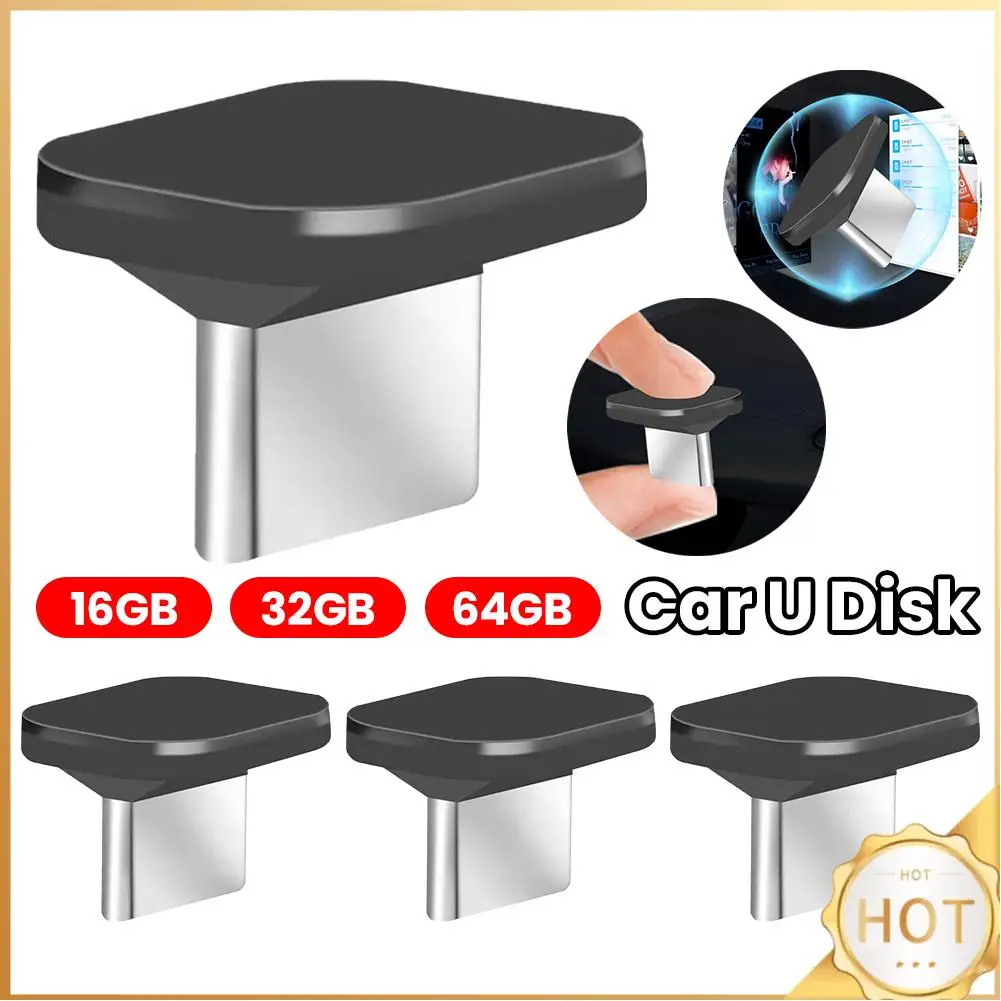 16GB/32GB/64GB Mini USB Flash Drive Memory Stick Stable Fast Transmission Car Styling U Disk IPX-7 Waterproof Plug and Play