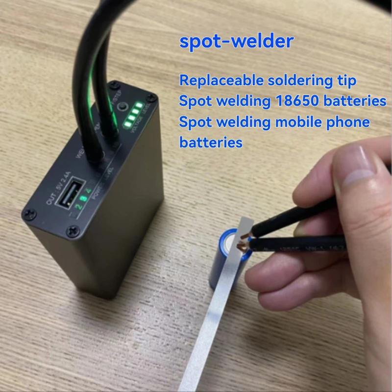 DIY Portable Handheld Battery Spot Welder for 18650 Lithium Battery, Nickel Strip and Nickel Belt Welding