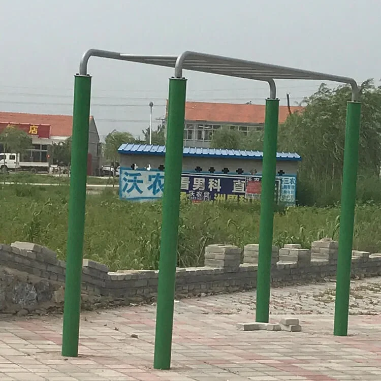 

Outdoor Workout Fitness Equipment Horizontal Ladder Made of Al-wood Stainless tube