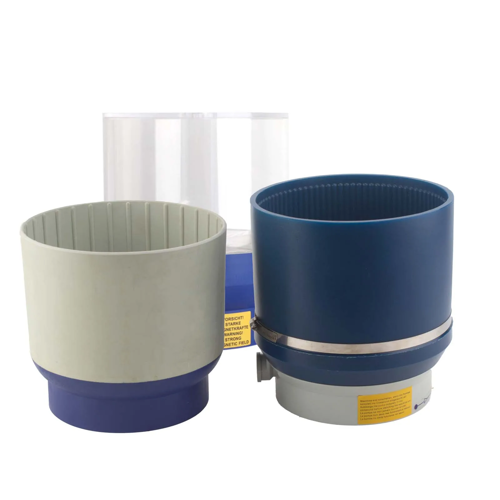 Magnetic Polishing Container Barrel for Jewelry Finishing Stainless Steel Pins Wet Dry Polishing Machine Accessories