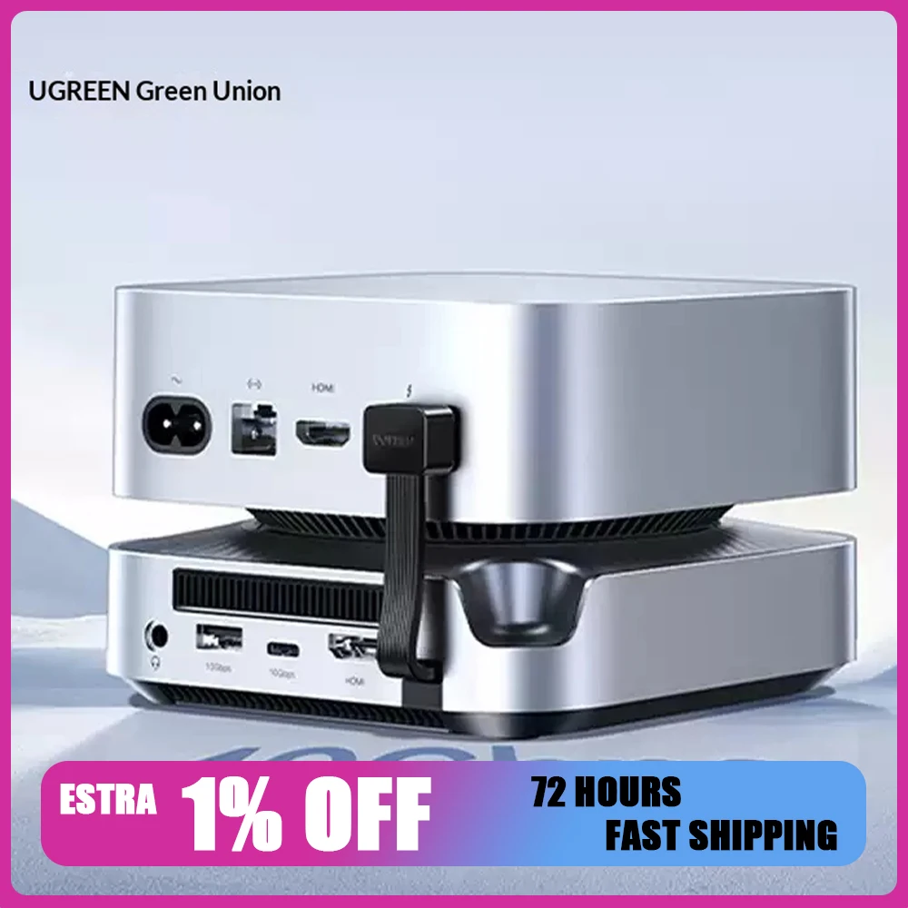 UGREEN 95504 Expansion Dock Expand 8TB Memory, Suitable For Macmini M4Pro To M.2 Hard Disk Enclosure Laptop Docking Stations