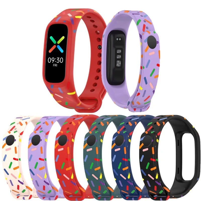 

For OPPO bracelet EVA strap silicone replacement wristband sports smart strap strap accessories