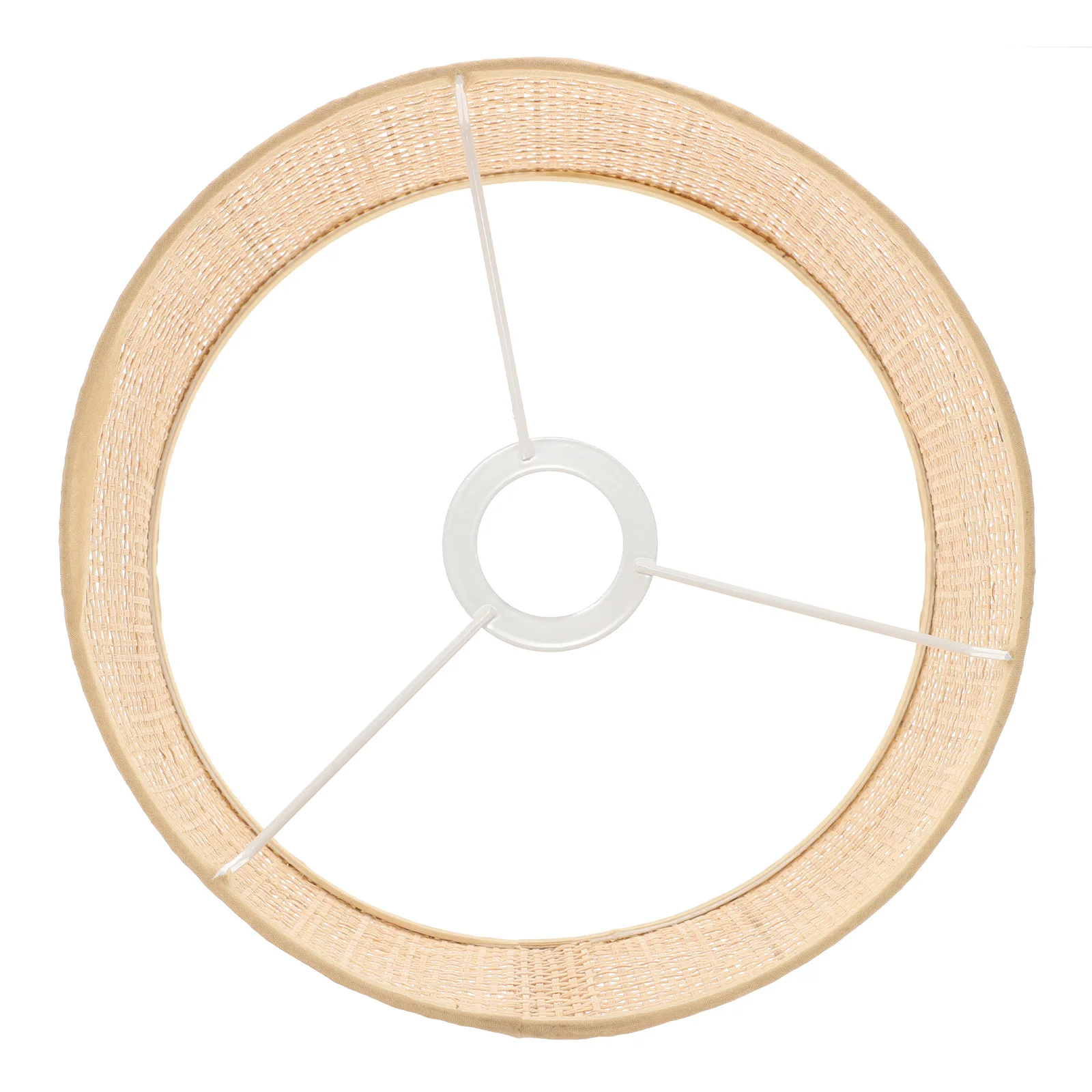 

Hand Woven Rattan Lampshade Indoor Hanging Light Cover Elegant Decoration Sturdy Material Convenient Eye Protection