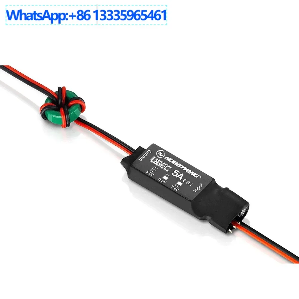 

Haoying hobbywing ubec 5A -v2-Air поддерживает литиевую батарею 2-8s, выход 5 В 6 В 7,4 В