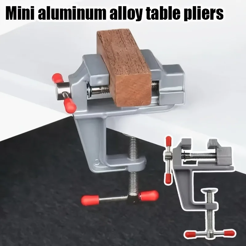 Mini table clip, small vise, DIY jewelry making craft, table repair tool, portable workbench vise