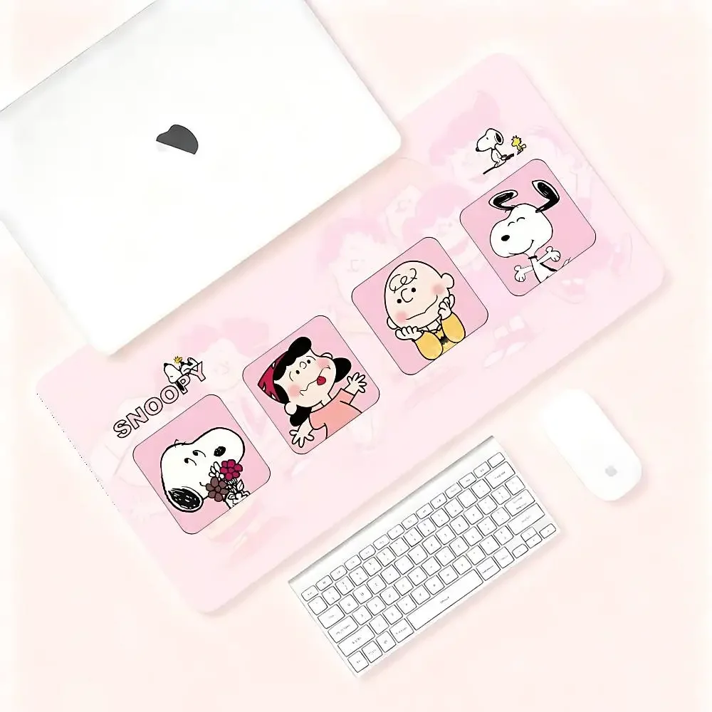 S-Snoopy Mouse Pad Computer Mat Deskpad Laptop Keyboard Mat Office Large Landscape Mousepad - view 5