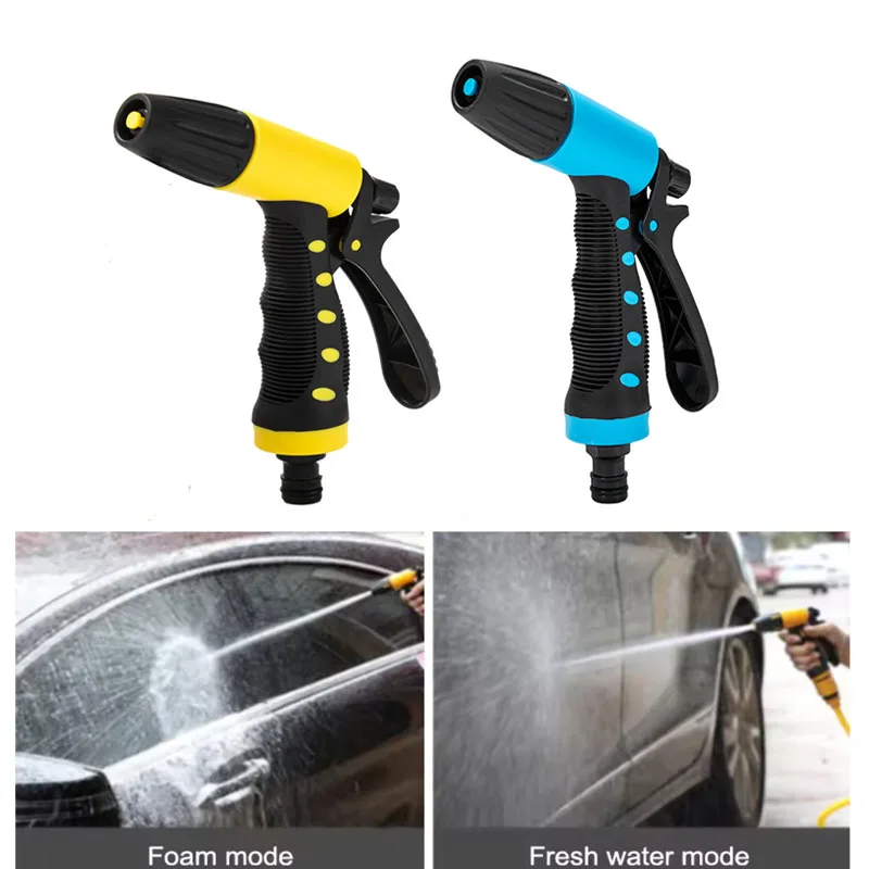 

Водяной распылитель высокого давления, пистолет для мойки автомобилей, водяной пистолет, 10 м/15 м, садовый шланг, садовый поливочный водяной пистолет, аксессуары для пистолета-распылителя