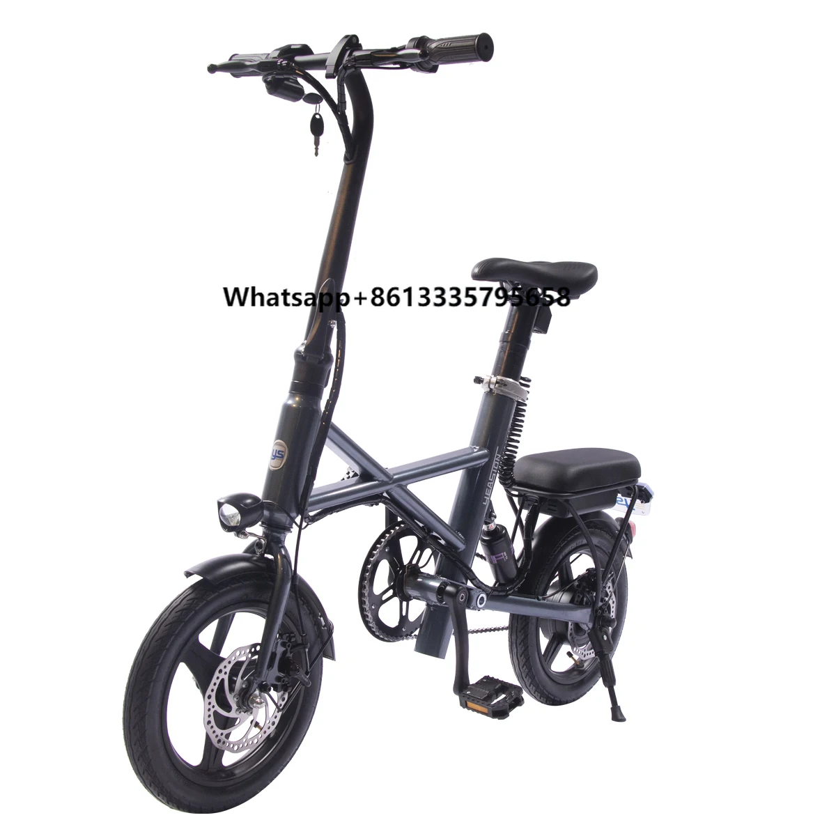 

14"X1.95 Wheel Electric Bike 350W Motor City E Bike 7.8Ah Seat Post Lithium Battery Mini Electric Bicycle Folding Electric Bike