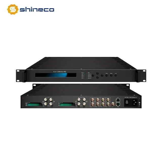 Digital TV FTA Satellite Receiver With 4 Input(DVB-C/DVB-T/T2/DVB-S/S2) Optical
