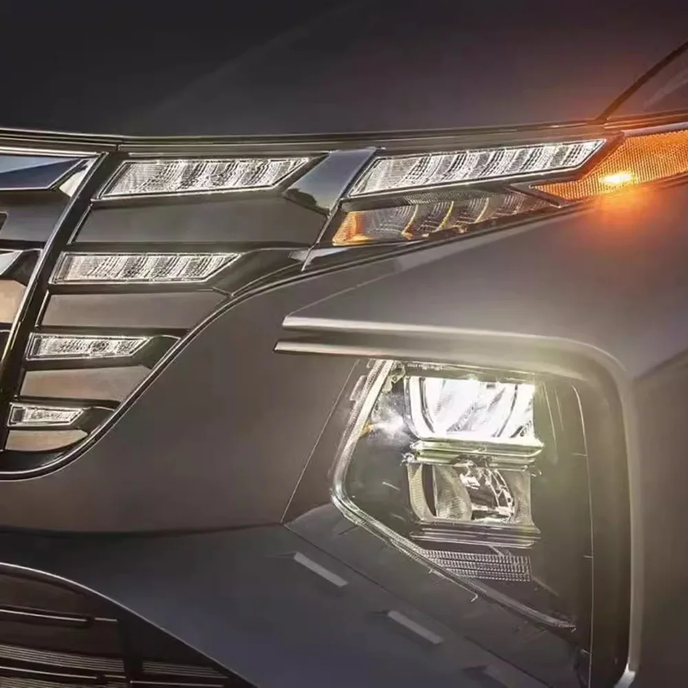 Für Hyundai Tucson (Overseas Version) 2021 2022 2023 Scheinwerfer Abdeckung Transparent Lampenschirm Scheinwerfer Shell Ersetzen Original Objektiv