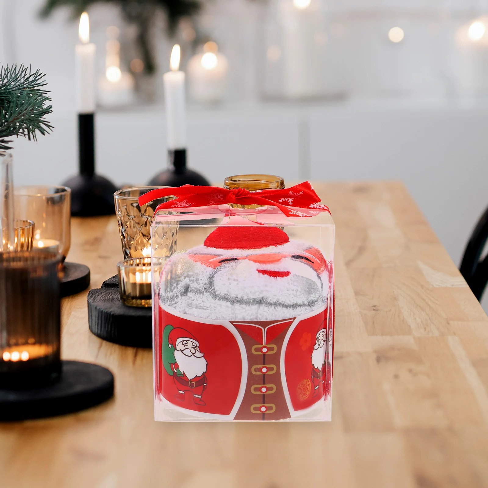 

Favor Kids Towels Cotton Christmas Cotton Towels Christmas Cake Towel Decorations Child Cake Towel Kid Favor