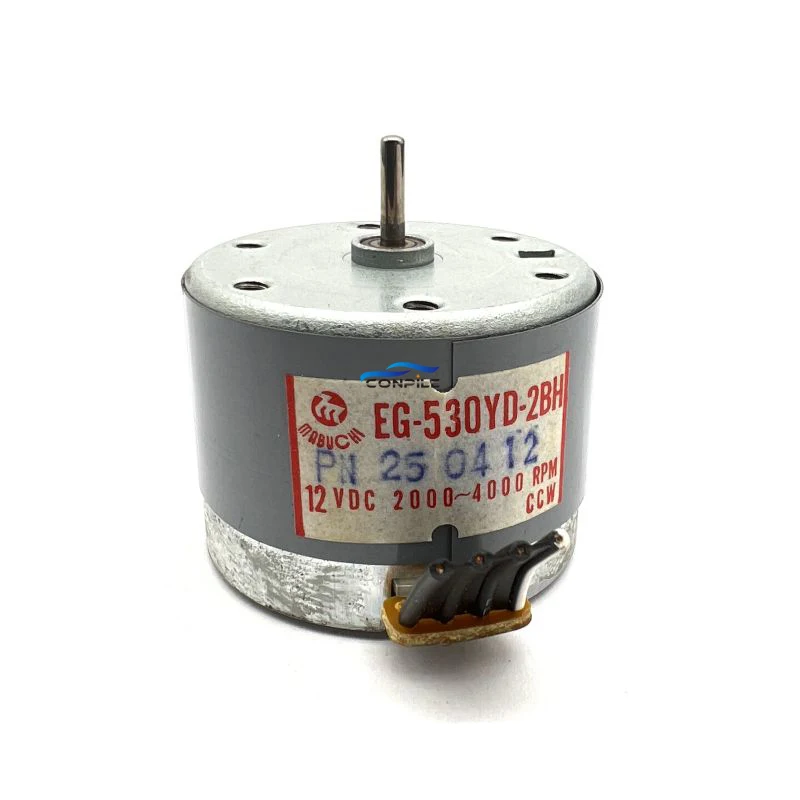 1pc 530 Two-Speed CCW Reverse Motor 12V DC EG-530YD-2BHD for cassette deck Audio Motor