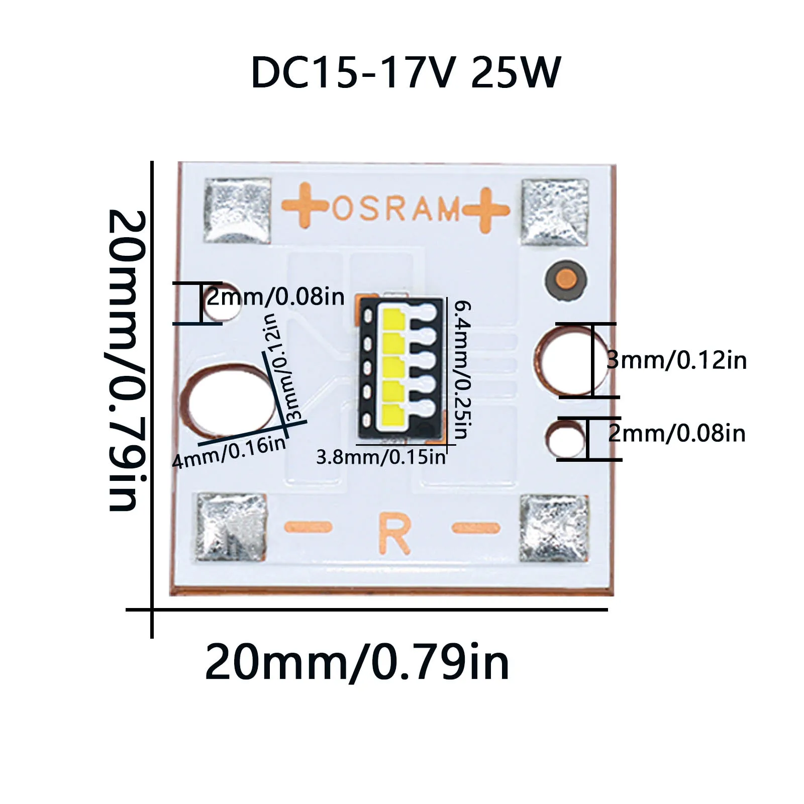 Koraliki do lampy LED Cool White 6500-7000K 15W DC9-11V 20W DC12-14V 25W DC15-17V reflektor samochodowy samochodowa lampa ChipLightCar akcesoria