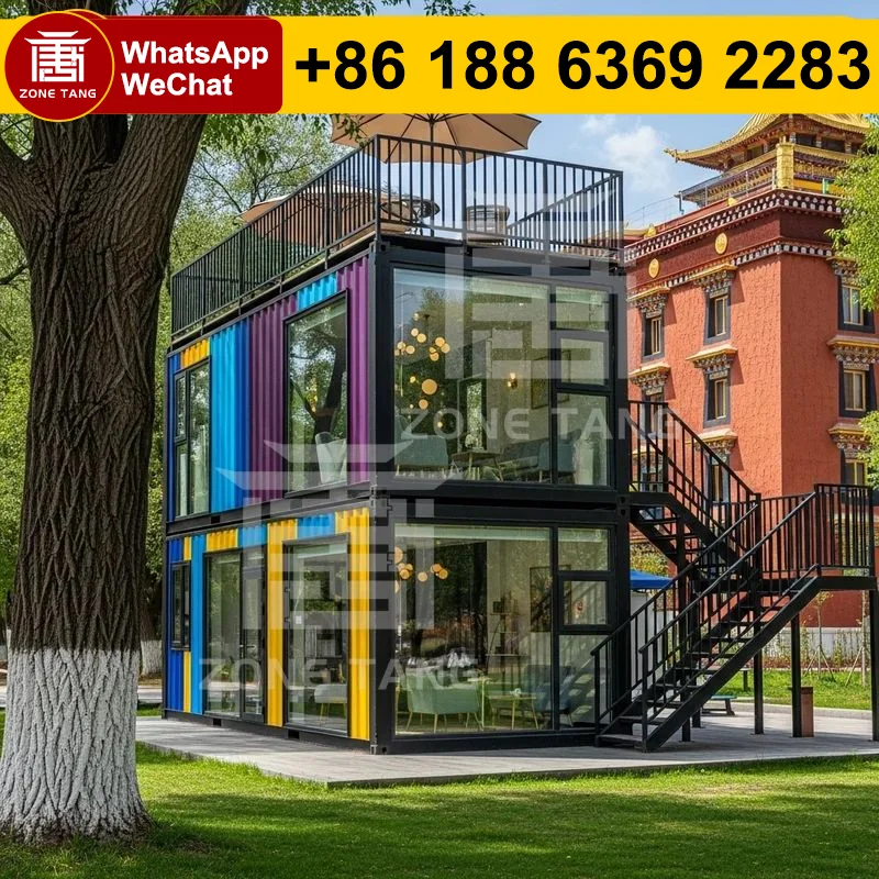 

Flat Pack House Detachable Moisture Proof Kit Homes Space Saving Design Garden House Wind Resistance Manufacturer Mobile House