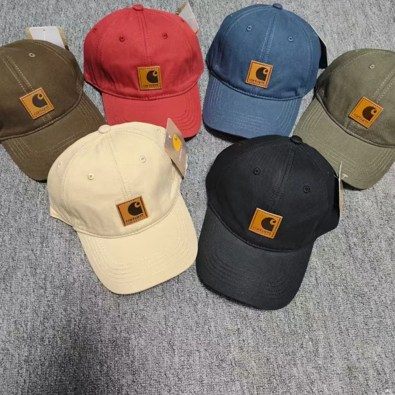 card-style-printed-baseball-cap-washed-duckbill-cap-unisex-casual-style