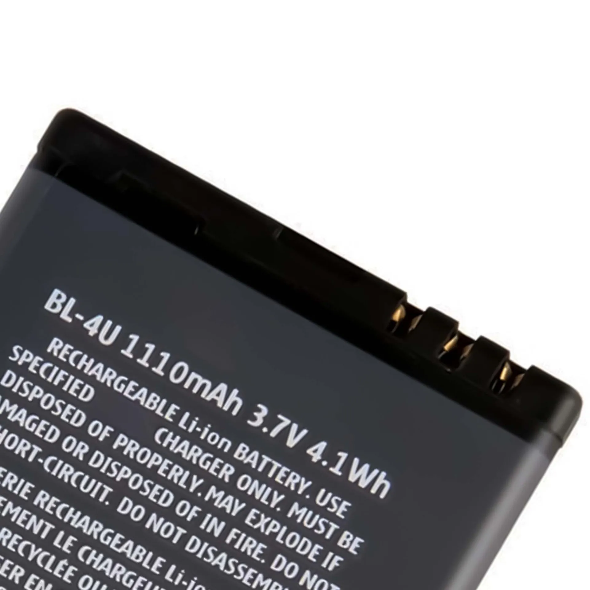 BL-4U High Quality Replacement Battery For Nokia E66 5250 5530 5730 E75 C5-03 1110mAh Built-in Lithium Batteries