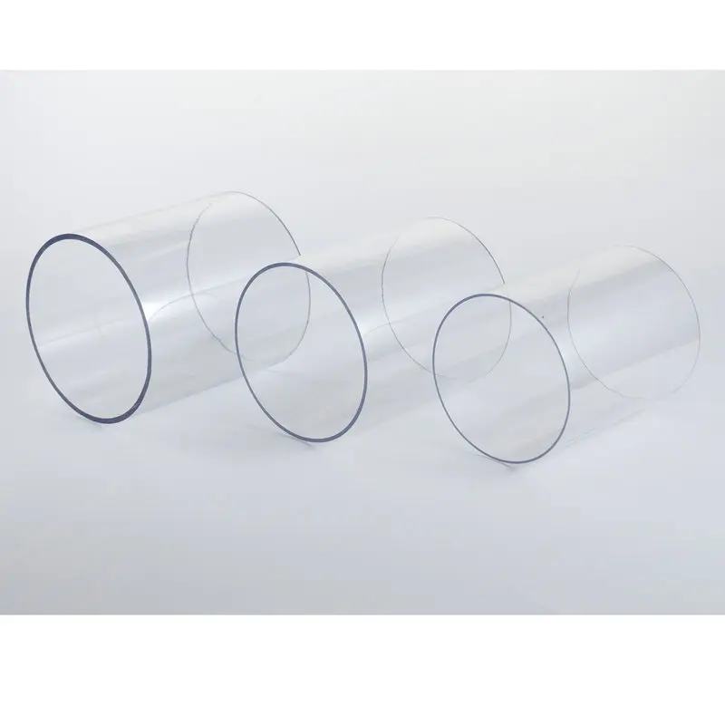 1pcs Naxilai โปร่งใส PC หลอดพลาสติก Hard Tube PMMA หลอดถังปลาน้ําท่อ Aquarium Hollow รอบหลอด