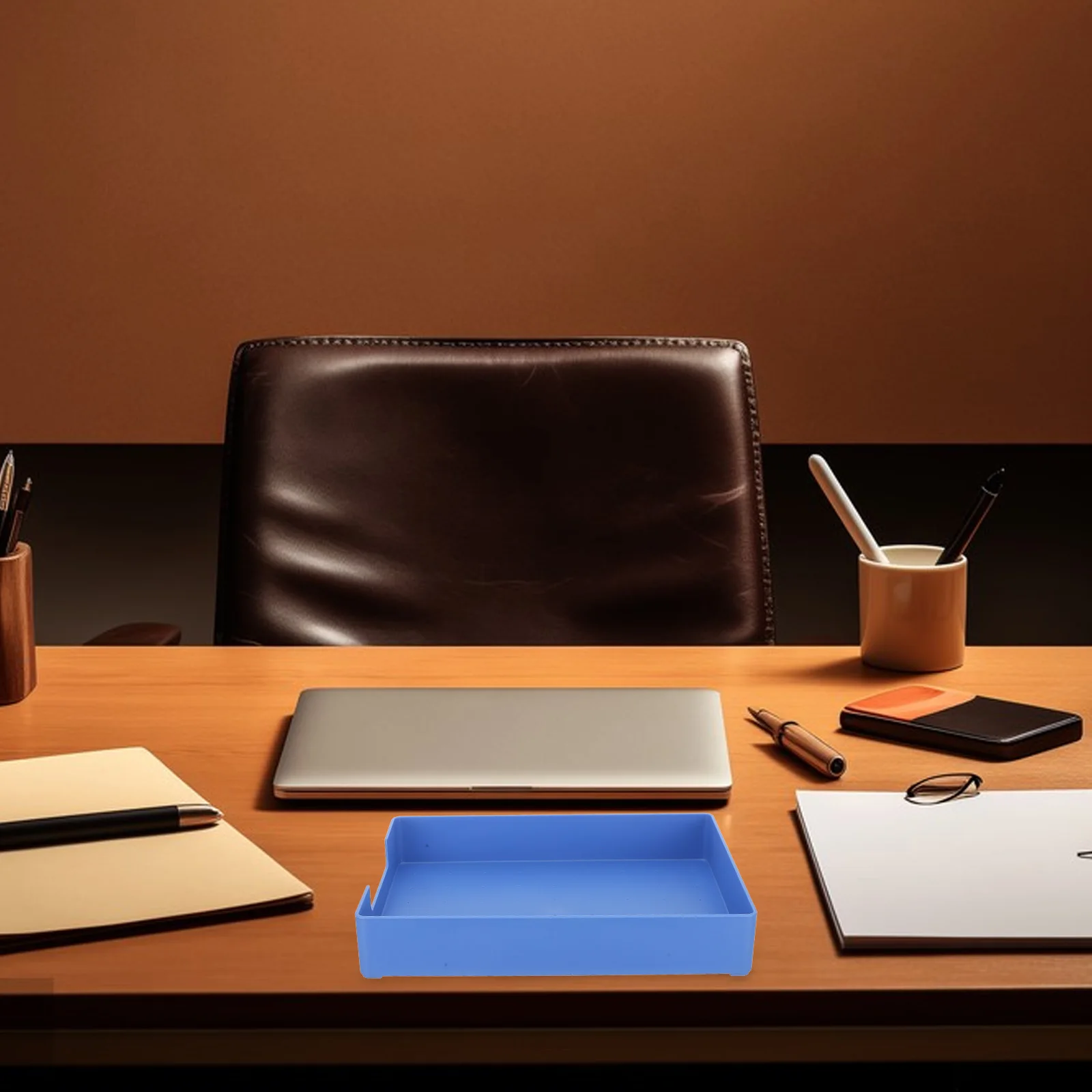 Household Storage Box A4 File Box ABS Desktop Organizer Case Compact Sundries Storage Container for Home Use Sundries Organizer