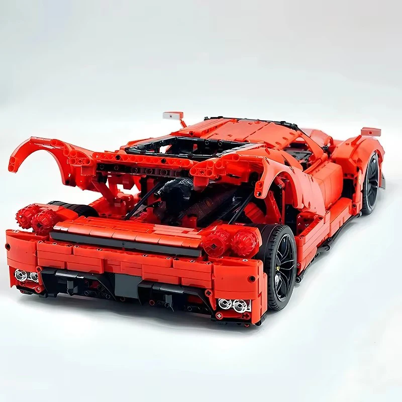 KBOX 10523 technische sportwagen bouwstenen gepersonaliseerde snelle snelheid racen baksteen puzzel montage speelgoed kerstcadeau voor kinderen