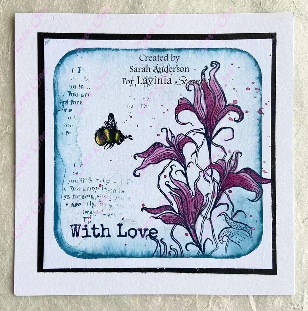 طوابع سيليكون واضحة لسكرابوكينغ ديي ، عيد الهالويين ، عيد الميلاد ، اللوازم الحرفية ، الطوابع ، ألبوم الصور ، بطاقة ، Laviniastamp ، June ، جديد #5