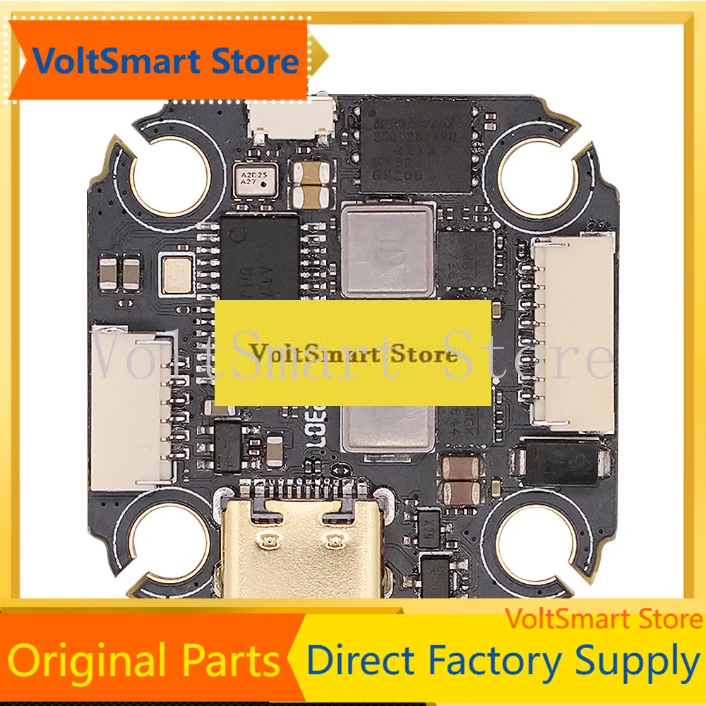 VoltSHAKRC F722 V2 Mini Flight Controller ICM42688 Dual Gyro OSD Barometer Black Box 16M Dual BEC 5V/2.5A, 10V/2A For RC FPV Dro
