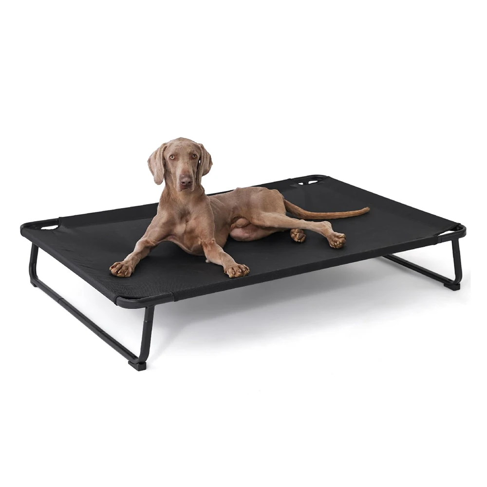 Letto amaca per cani ecologico Rete lavabile resistente alla masticazione durevole per uso interno ed esterno Gambe a scatto antiscivolo Raffreddamento per gatti